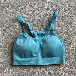Ryka Teal Padded Lightweight Sports Bra